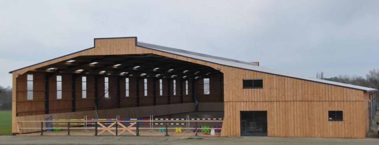 PREFAKIT | Construction de bâtiment équestre et manège – Mayenne, Loire Atlantique, Maine et Loire